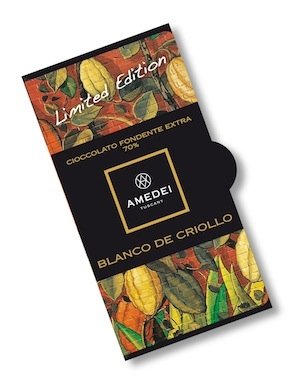Blanco de Criollo, a 70% extra dark chocolate made with a blend of rare cacao varieties from Peru