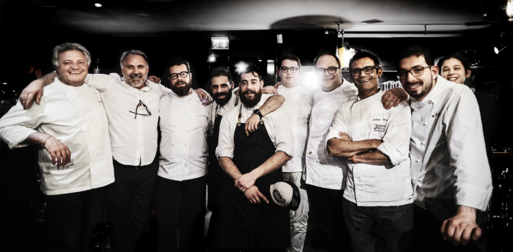 Peppe Guida, Mauro Bochicchio, Eugenio Boer, Christian e Manuel Costardi, Vitantonio Lombardo, Roberto Petza e Antonio Biafora (foto Marco Varoli)