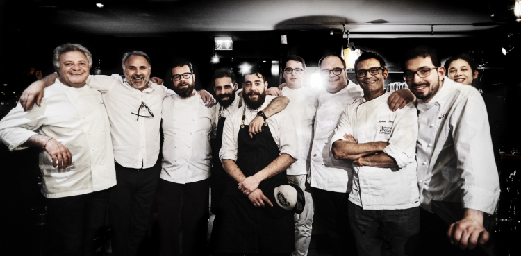 Peppe Guida, Mauro Bochicchio, Eugenio Boer, Christian and Manuel Costardi, Vitantonio Lombardo, Roberto Petza and Antonio Biafora (photo by Marco Varoli)
