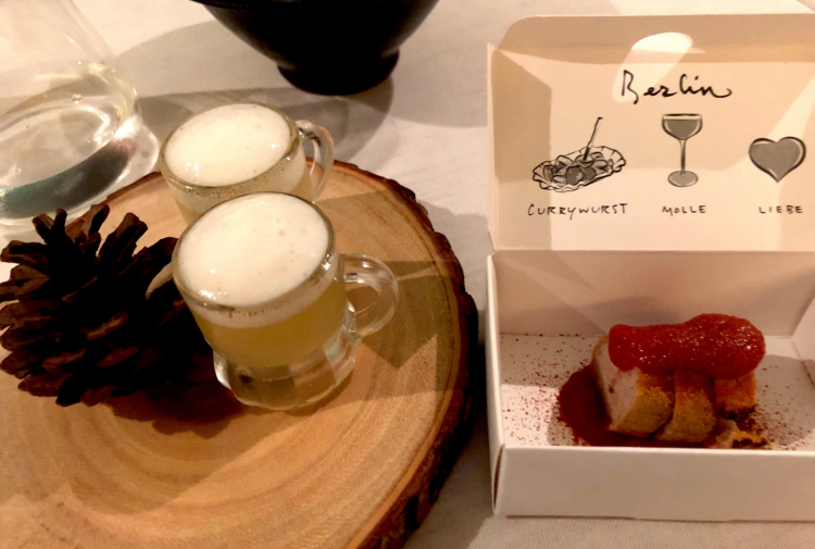 Currywurst, molle and liebe in Bangkok? You can find them at restaurant Sühring, one Michelin star since a few weeks ago
