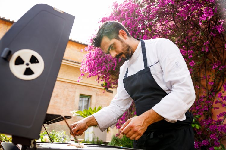 Lo chef Adriano Magnoli. Foto Andrea Di Lorenzo
