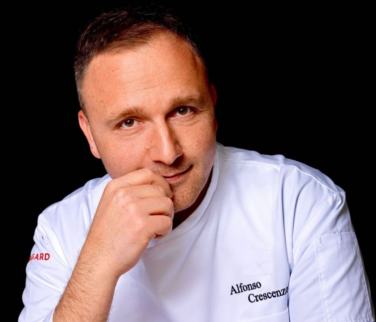 Alfonso Crescenzo, nuovo chef del Monastero di Santa Rosa di Conca dei Marini, accanto ad Amalfi (Salerno)
