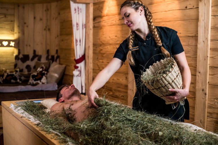 Trattamento nella Spa
