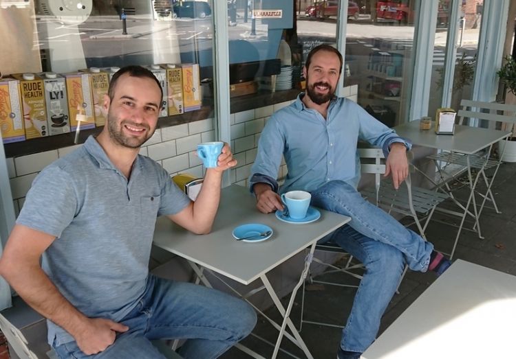 Simone Guerini Rocco e Roberto d'Alessandro di 80 Stone Coffee Roasters
