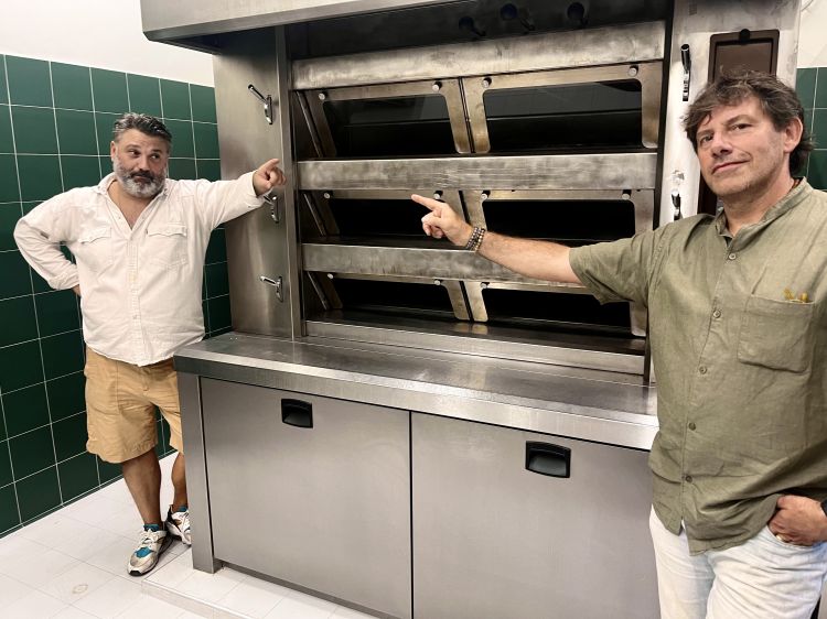 Pomam Battisti e il forno di Silvano
