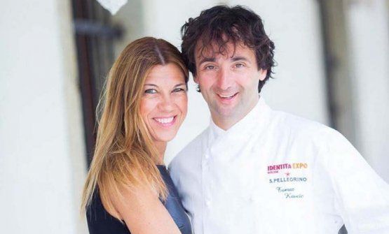 Flavia e Tomaz Kavcic, ristorante Pri Lojzetu a Zemono
