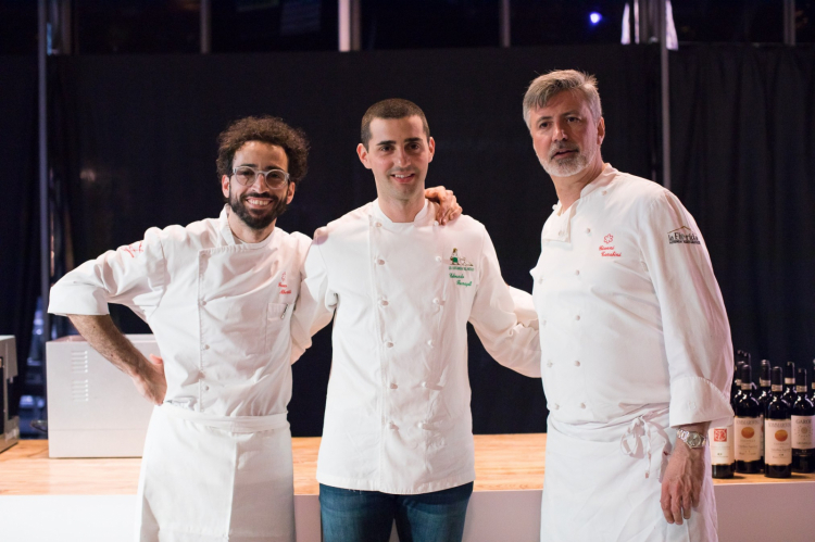 Franco Aliberti, Edoardo Fumagalli, Gianni Tarabin
