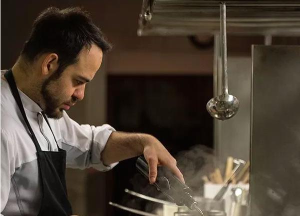 Alessio Mori, fiorentino, 30 anni, chef di Sabatini