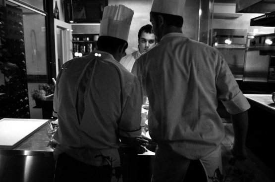 Nicola Dinato è lo chef-patron di Feva, a Castelf
