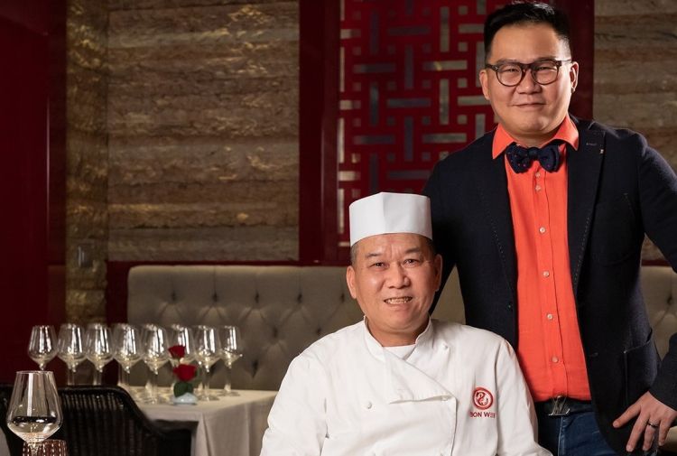 Le colonne del Bon Wei: Lo chef Zhang Guoqing ins