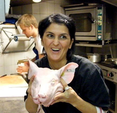 Cristina Bowerman: pugliese, lunghi trascorsi in Usa, ora cuoca del Glass di Trastevere, Roma 