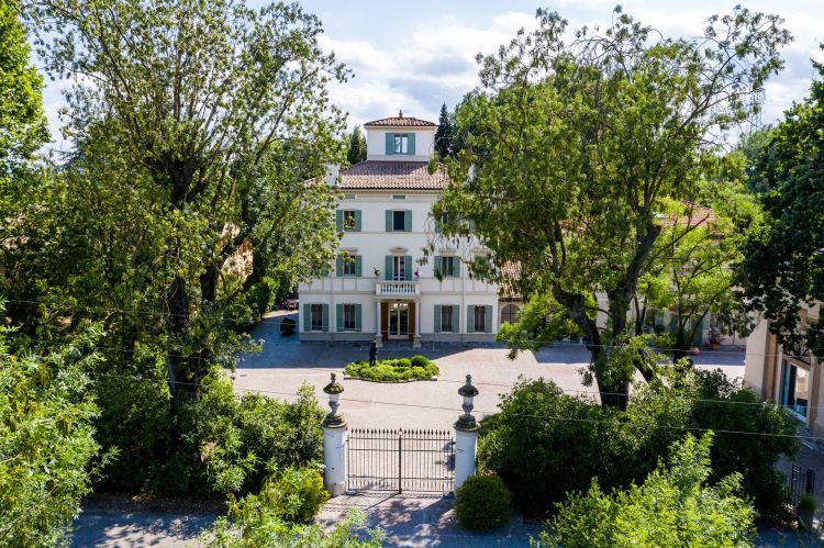 Una veduta dall'alto di Casa Maria Luigia
