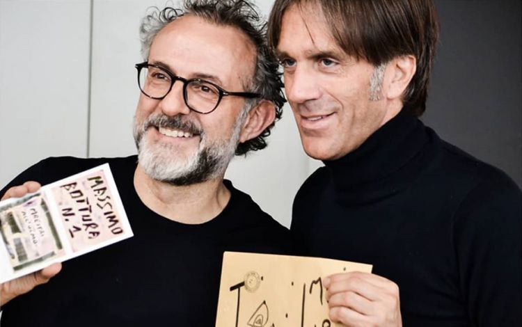 Con Massimo Bottura
