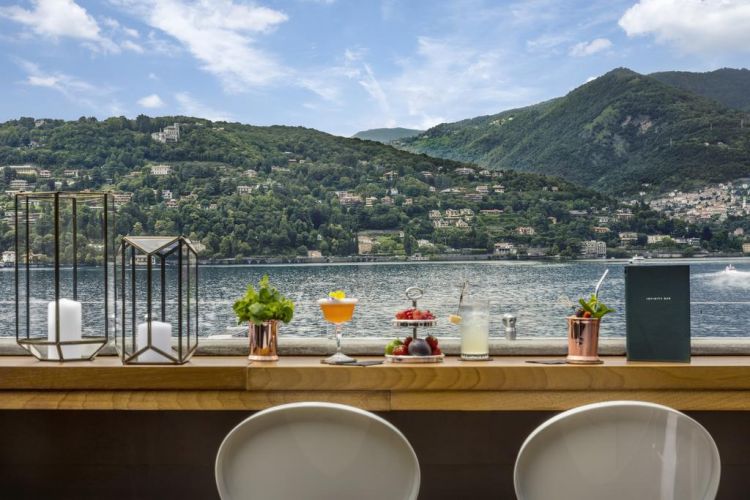 Vista sul Lago di Como, dal ristorante Sottovoce
