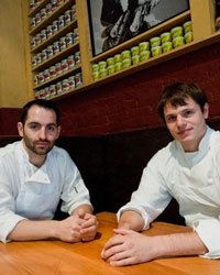 Mario Carbone and Rich Torrisi of Torrisi, 2 Michelin stars