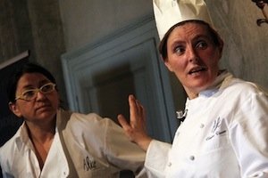 Sandra Ciciriello e Viviana Varese, nel futuro prossimo, trasloco a Eataly Milano, in piazza XXV aprile (foto foodgeniusacademy)