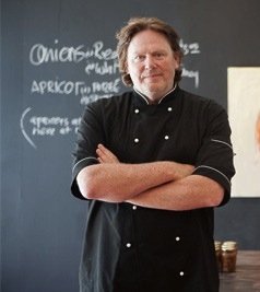 The chef and owner Kent Beddeley