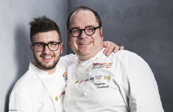 Con Angelo Rumolo, pizzaiolo sodale cilentano