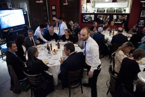 Ospiti al Manzo, politici, responsabili Expo 2015, rappresentanti di marchi illustri del made in Italy, del Consolato Generale d'Italia a New York e giornalisti statunitensi