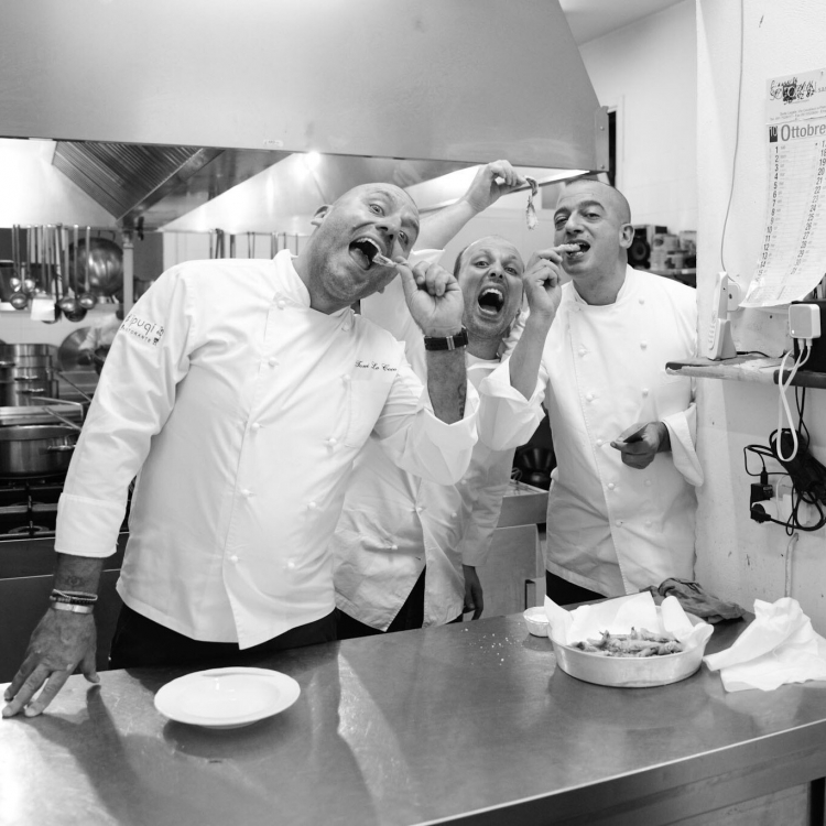Toni Lo Coco, Giuseppe Costa e Pino Cuttaia