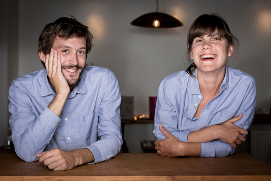 Hugo Hivernat and Sophie Cornibert, founders at Fulgurances (photo lemonde.fr)
