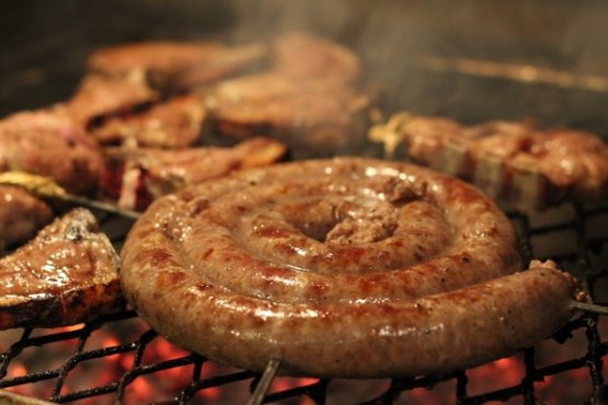 Boerewors, spirali di salsicce che spopolano nei braai (foto birds of eden)