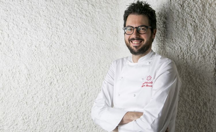 Fabrizio Ferrari, chef del ristorante di famiglia,