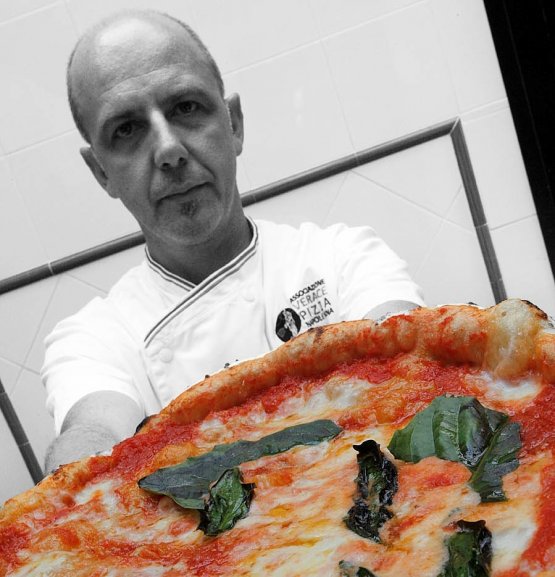 Franco Pepe, pizzaiolo di Caiazzo in provincia di Caserta (foto Enrico Caracciolo)
