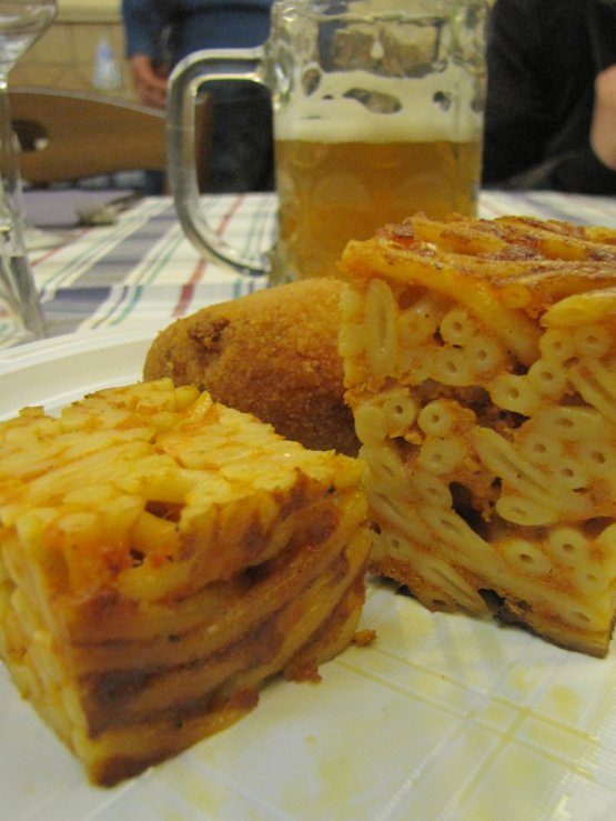 Frittata di pasta e birra artigianale