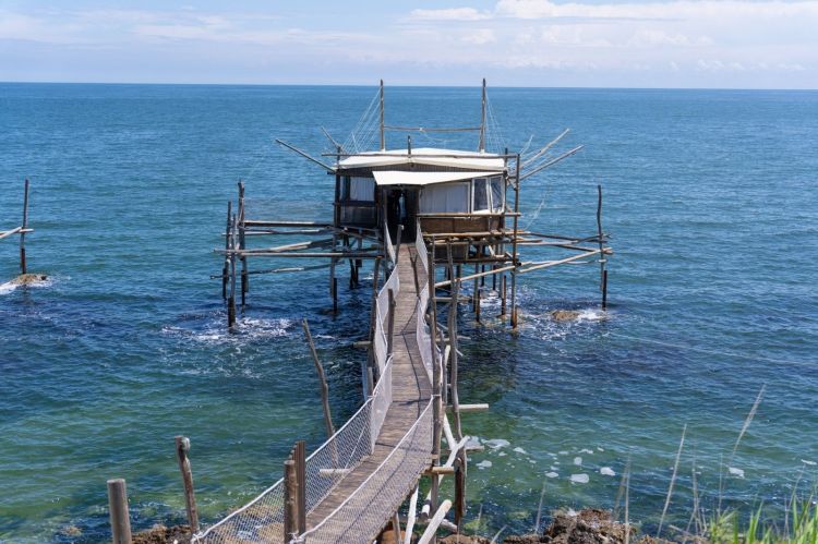 Il tradizionale Trabocco è il simbolo di tutta la costa abruzzese