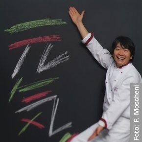 Yasuhiro Sasajima, Il Ghiottone's chef in Kyoto, already a speaker at Identità Milano 2006: Japanese techniques, Italia recipes