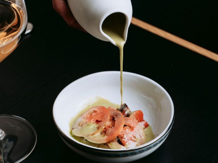 Un piatto di Testina
