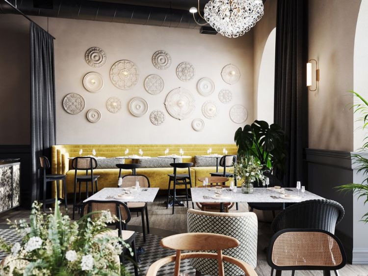 Una foto che ritrae gli interni del nuovo JAZ&nbsp;Poreč
