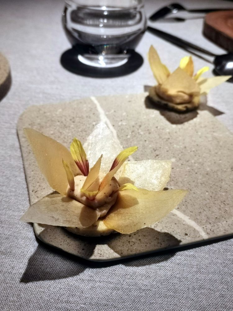 Potato and cashew nut chips