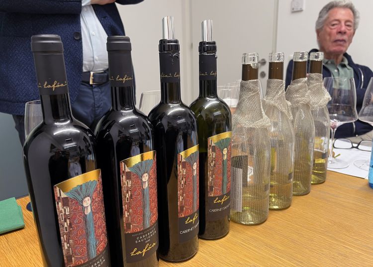 L'assaggio dei Cabernet Sauvigno Lafóa