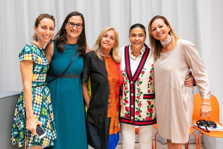 Elisa Pella, Giulia Corradetti, Alessandra Piazzoni, Paola Jovinelli, Cinzia Benzi, colonne del progetto
