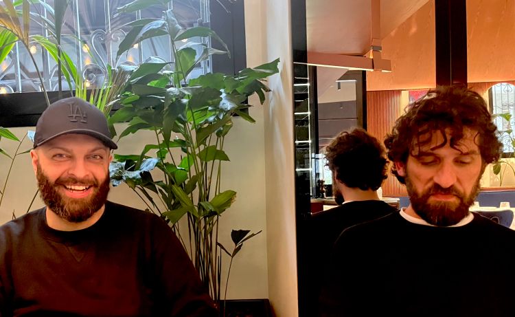 LIQUIDO E SOLIDO. Dom Carella e Matias Perdomo, presto partner da Exit Bar, in piazza Erculea