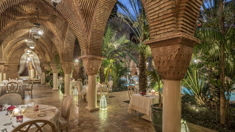 La Table de la Sultana il ristorante gourmet de La Sultana, Marrakech.
