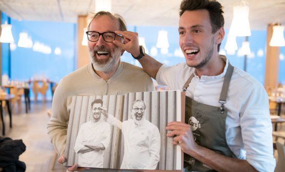 Con Norbert Niederkofler