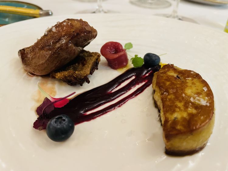 Piccione e foie gras

