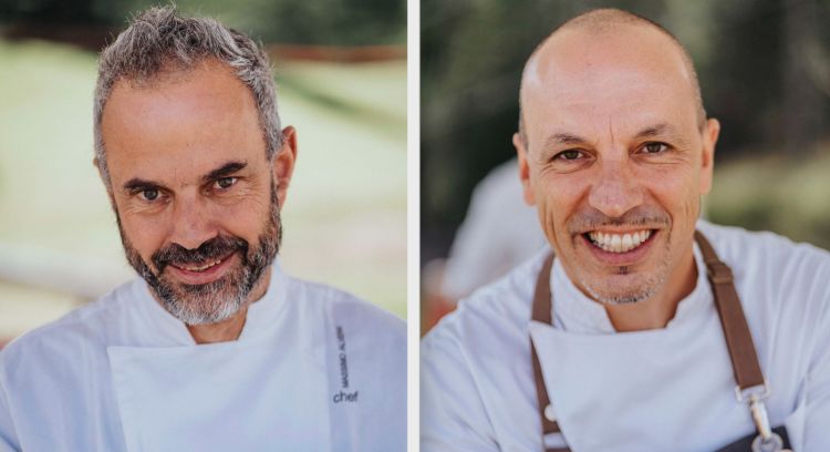 Massimo Alverà (pasticceria Alverà) e Alessandro Favrin (Seda)
