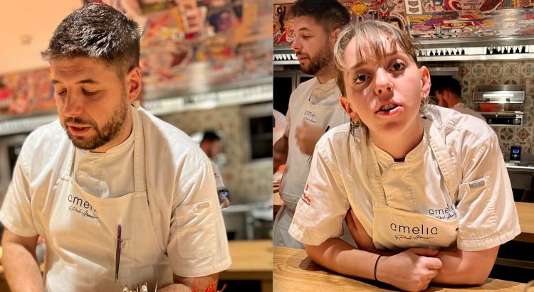 L'head chef Giacomo Zani di Sesto Fiorentino e Virginia Cagnetta di Milano. Nella squadra di Amelia ci sono 5 ragazzi italiani: con loro anche Gaetano Di Liscandro, la pasticciera Chiara Cantaretto e Andrea Pelo
