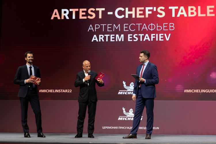 Chef's Table di Artest, dello chef Artem Estafiev, conquista le due stelle
