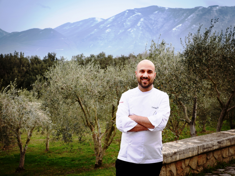 Lo chef Luciano Villani
