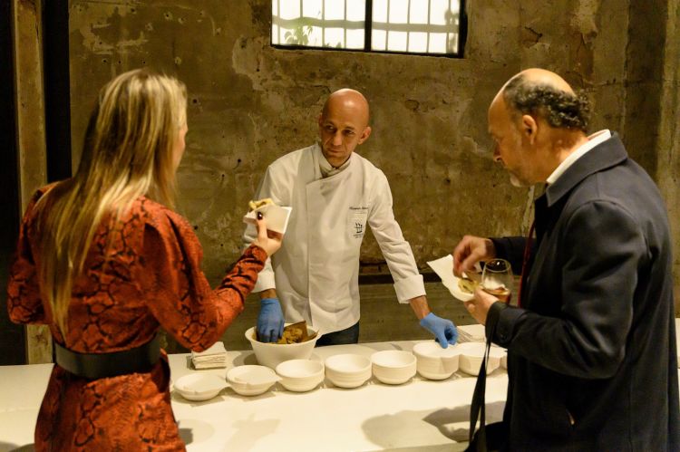 Riccardo Camanini con Moreno Cedroni
