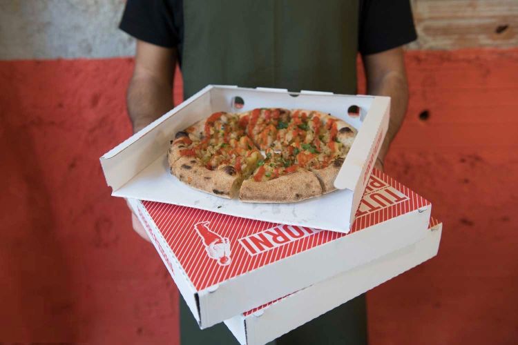 Delivery pizza al Berberè
