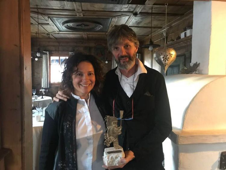 Roberto Brovedani con la moglie Fabrizia Meroi
