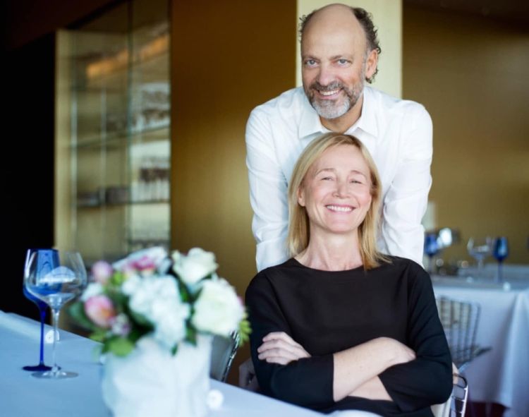 Moreno Cedroni e Mariella Organi, le due anime della Madonnina del Pescatore