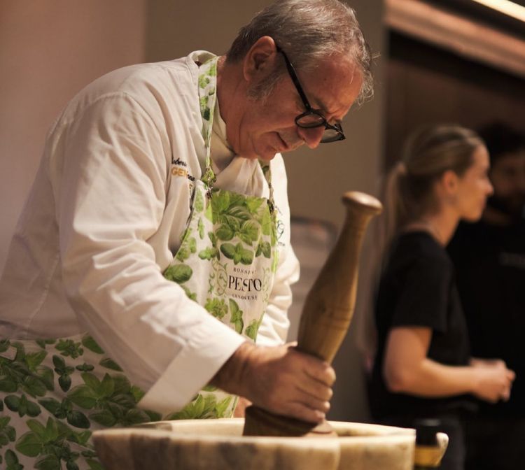 Panizza e il suo mortaio XL
