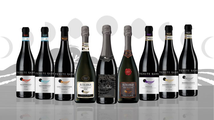 La gamma dei vini di Tenute RaDe